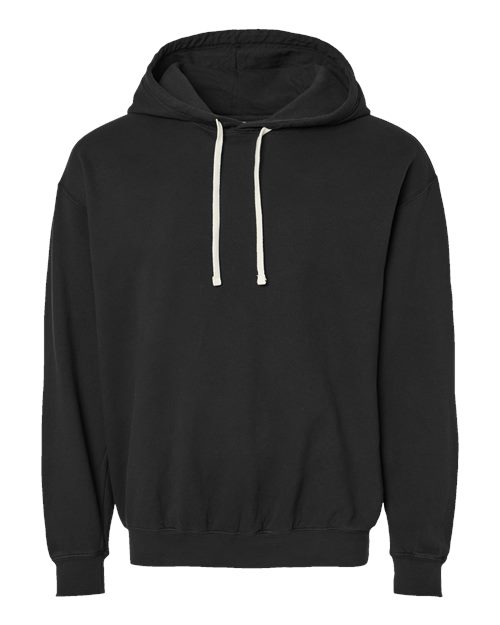 Unisex Garment - Dyed Lightweight Fleece Hooded Sweatshirt - Cabcity Shop
