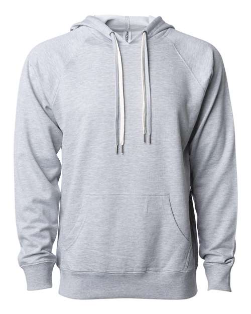 Unisex Icon Lightweight Loopback Terry Hooded Sweatshirt - Cabcity Shop