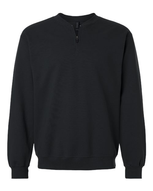 Unisex Softstyle® Midweight 1/4 Zip Sweatshirt - Cabcity Shop