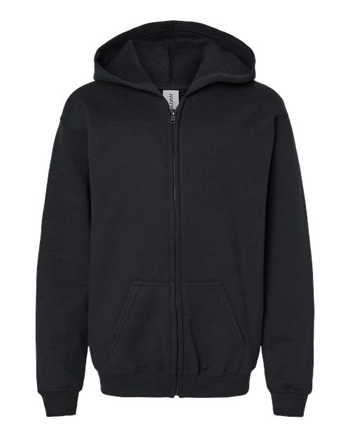 Youth Heavy Blend™ Full - Zip Hooded Sweatshirt - Cabcity Shop